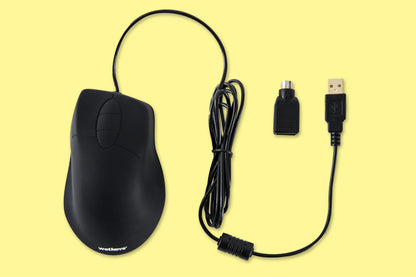 The "Soft-touch Comfort" Mouse (Button-scroll)